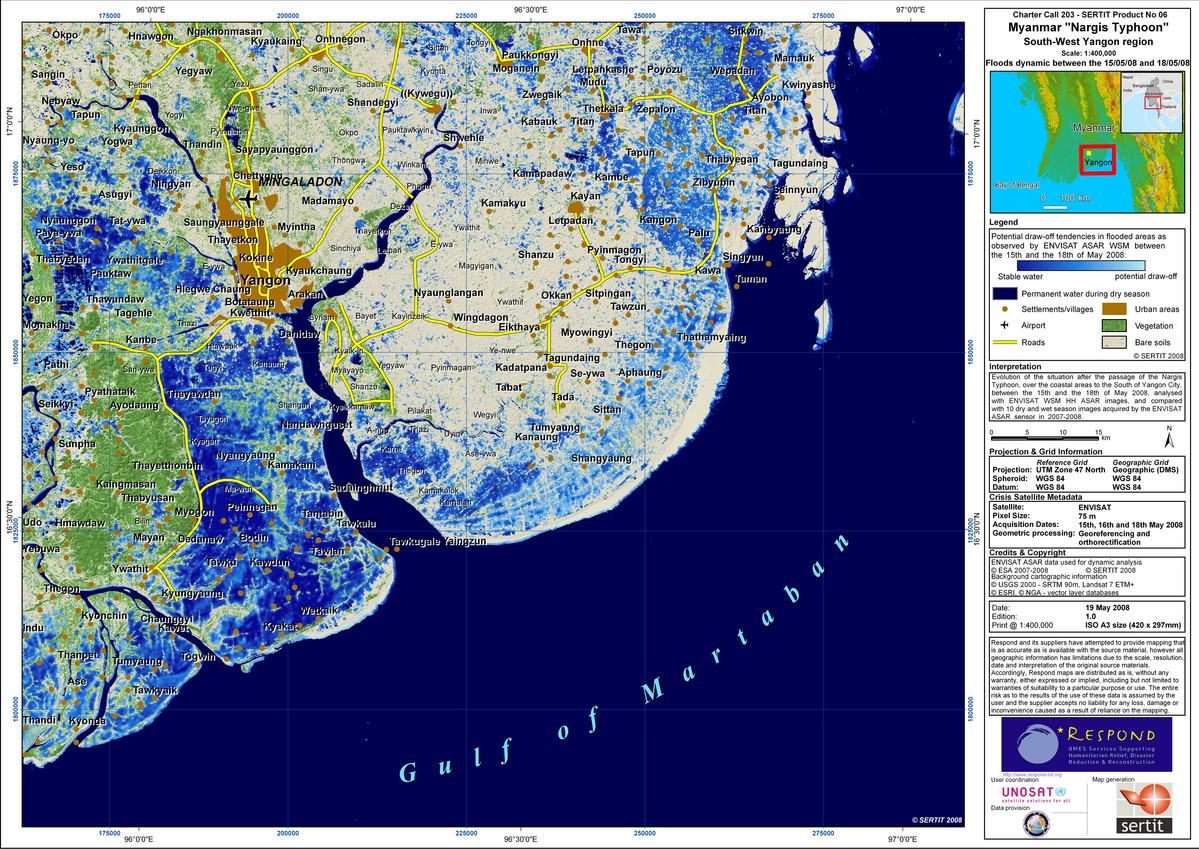 Cyclone in Myanmar - Activations - International Disasters Charter